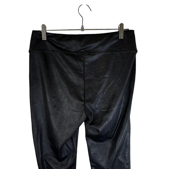 NYDJ New Women's Coated Leggings Pants High Rise Black Size Small - Picture 5 of 10